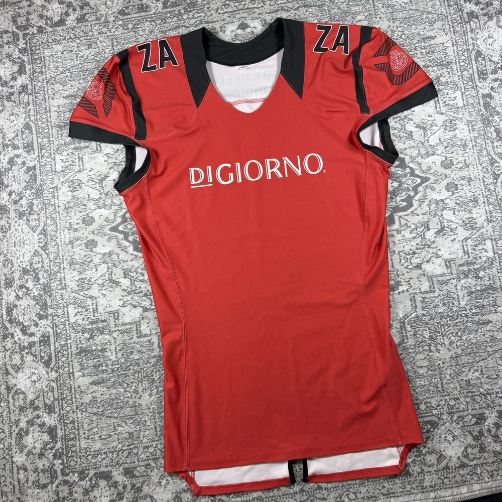 Digiorno Tailgating Jersey Red Unisex size Large Pizza Promotional Football